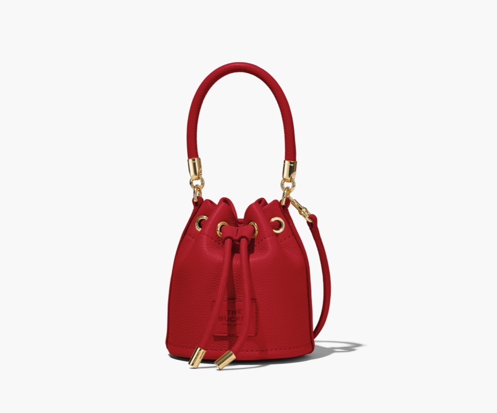 The Mini Bucket Bag (True Red)